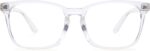 Transparent Square Clear Lens - Hình 3