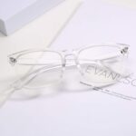 Transparent Square Clear Lens - Hình 7