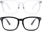 Transparent Square Clear Lens - Hình 9
