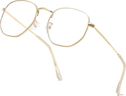 Gold Geometric Metal