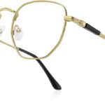 Geometric Gold Metal