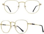 Geometric Gold Metal - Hình 2