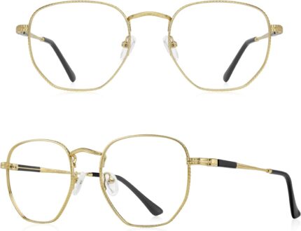 Geometric Gold Metal - Hình 2