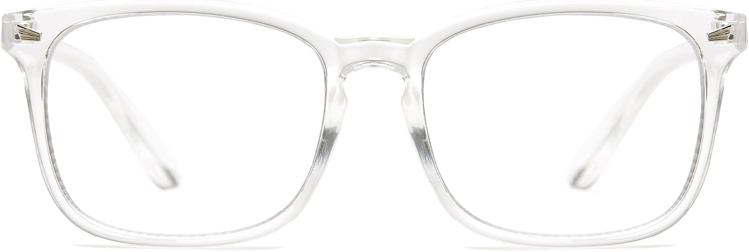 Lightweight Transparent Square Clear Lens Frames Transparent Square Clear