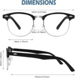 Classic Browline Clear - Hình 5