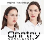 Unisex Transparent Square - Hình 2