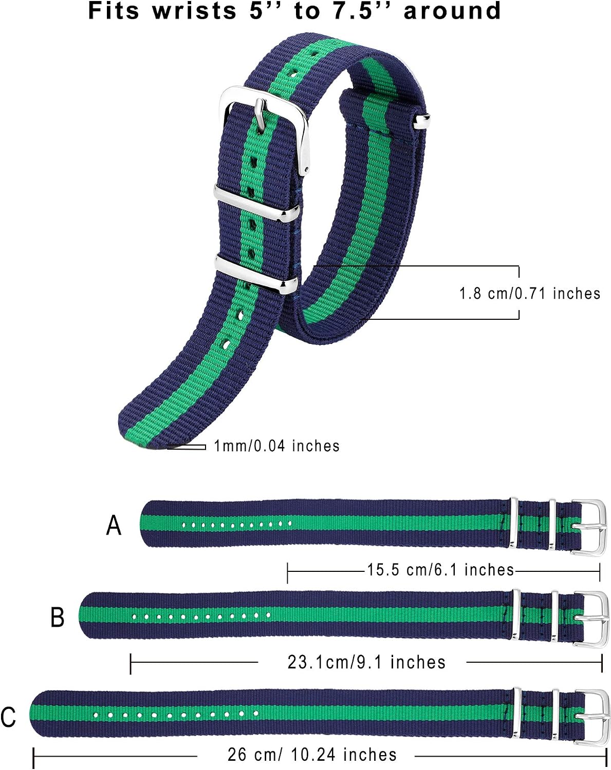 Piece Assorted Nylon - Hình 2