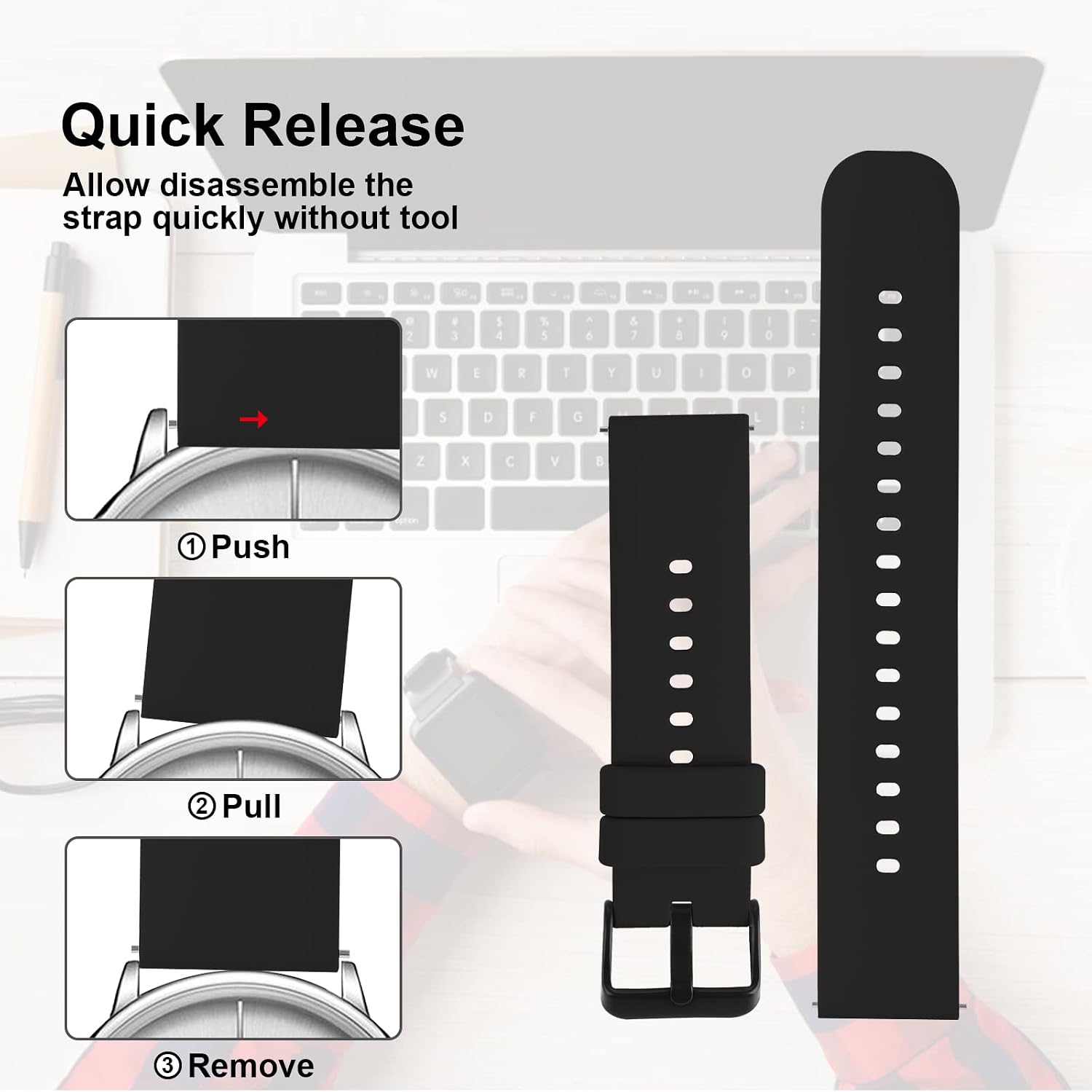 Black Quick Release - Hình 2