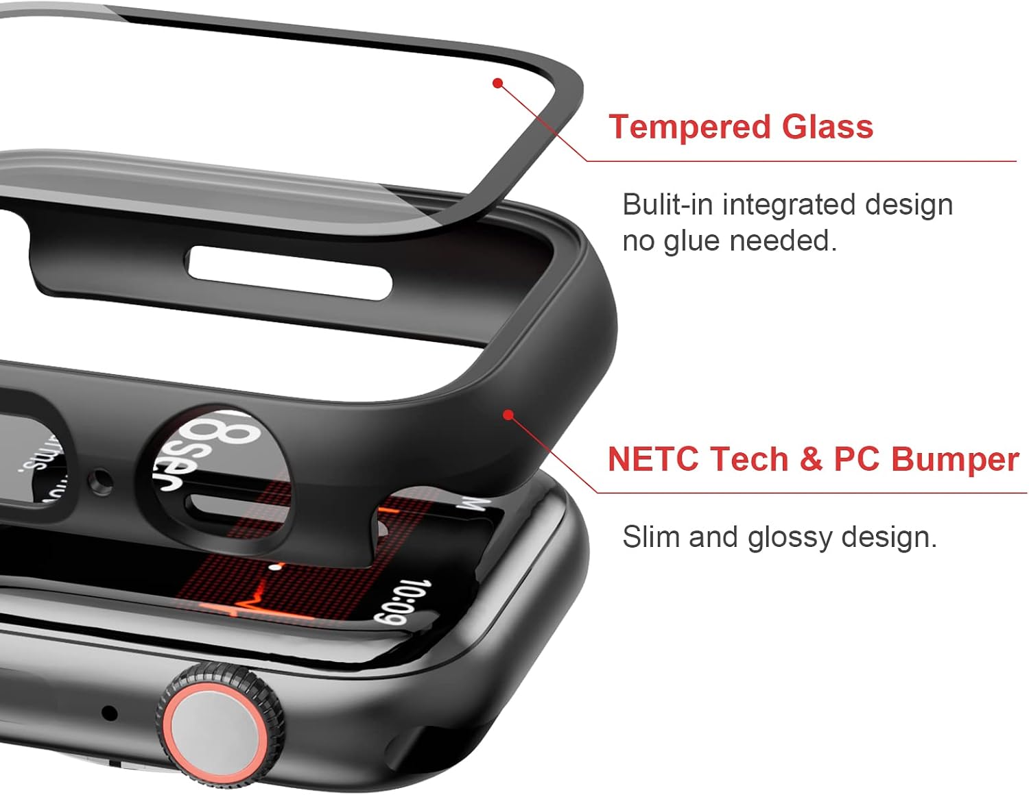 Clear Smartwatch Case - Hình 2